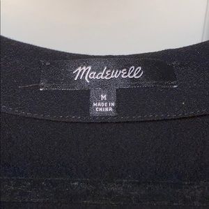 Madewell black dress
